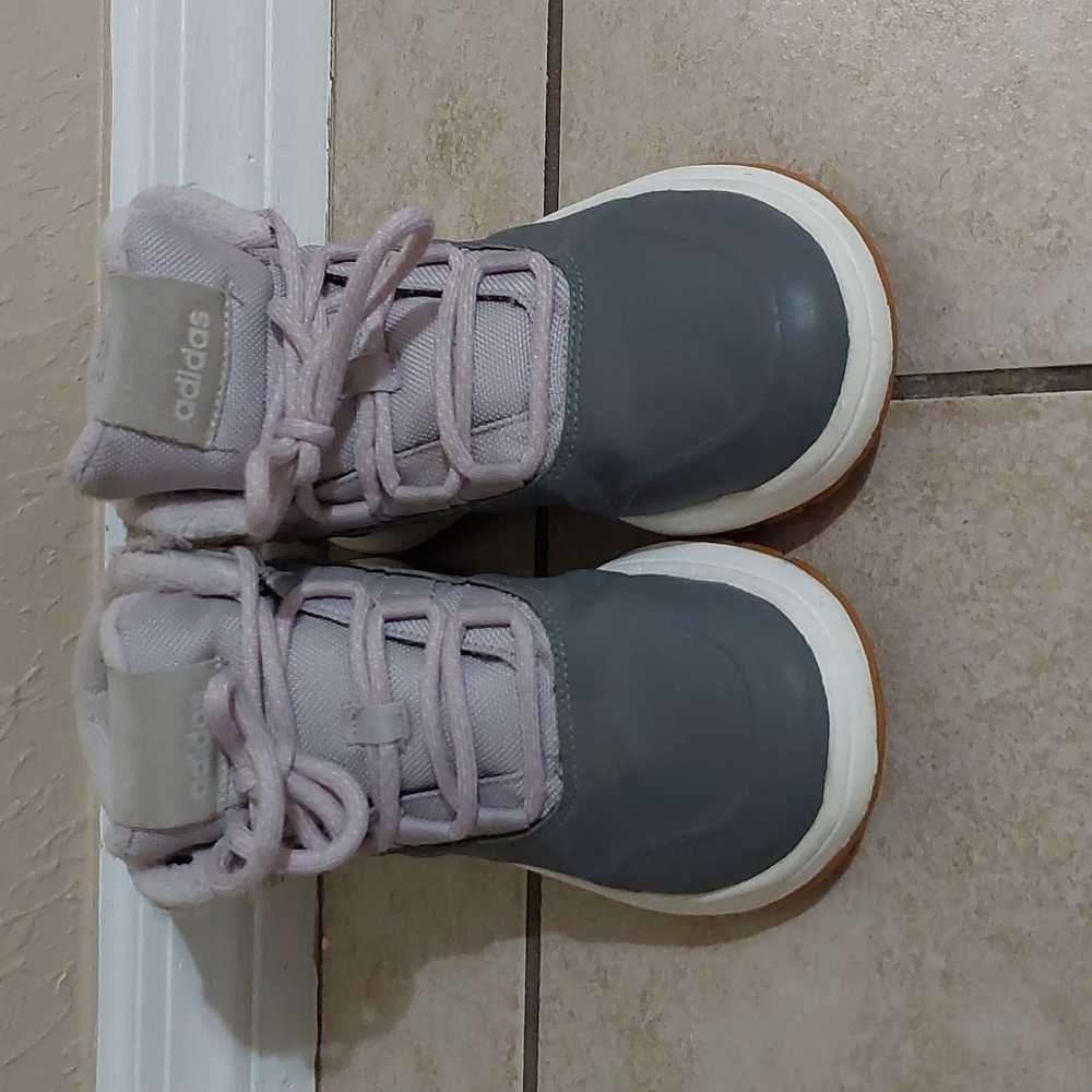 Adidas, Fusion Storm WTR, Winter Mauve, size 5, purple/gray
